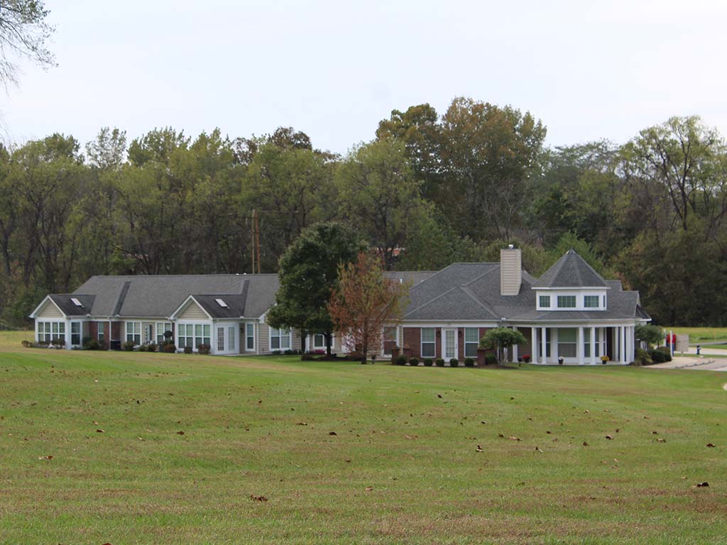 Exterior of Sanctuary at Wesley Hills