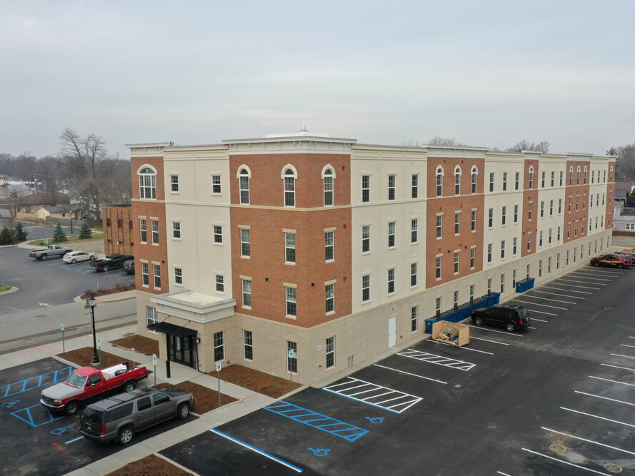 Exterior of Lofts at Milnes